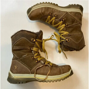 Santana Canada Majesta Winter Boots Brown Lined Women's 8